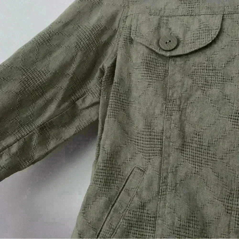 Coldwater Creek Women's Linen Blend Jacket Size XS